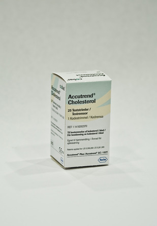 Accutrend cholesterol tabletter